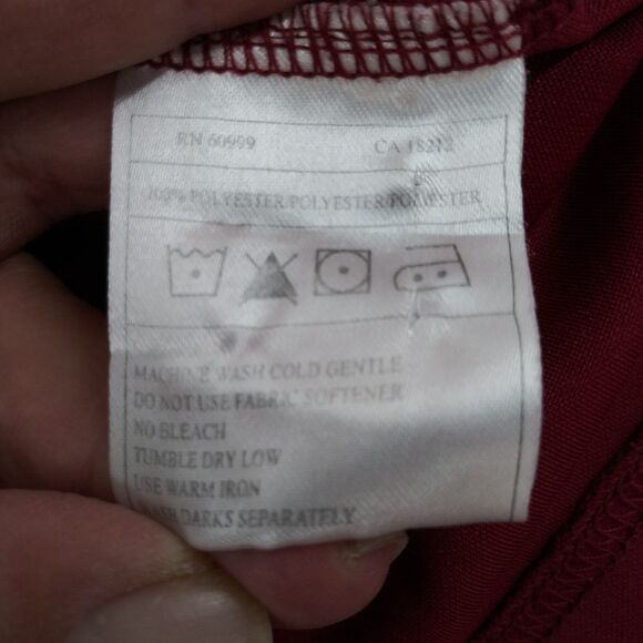 FSU Florida State University Mens Large Polo Shirt Short Sleeve Embroidered Logo - Picture 6 of 8